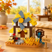 Thumbnail for DIY Windmill Building Blocks – Creativo y estimulante – Set de bloques de construcción