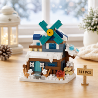 Thumbnail for DIY Windmill Building Blocks – Creativo y estimulante – Set de bloques de construcción