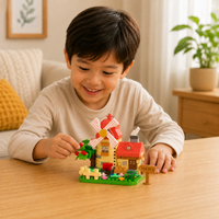 Thumbnail for DIY Windmill Building Blocks – Creativo y estimulante – Set de bloques de construcción