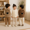 Baby Bear Fleece Vest – Cálido y suave – Chaleco infantil con ositos