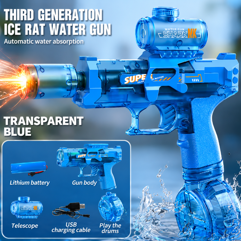 Automatic Water Blaster – Activo e interactivo – Pistola de agua