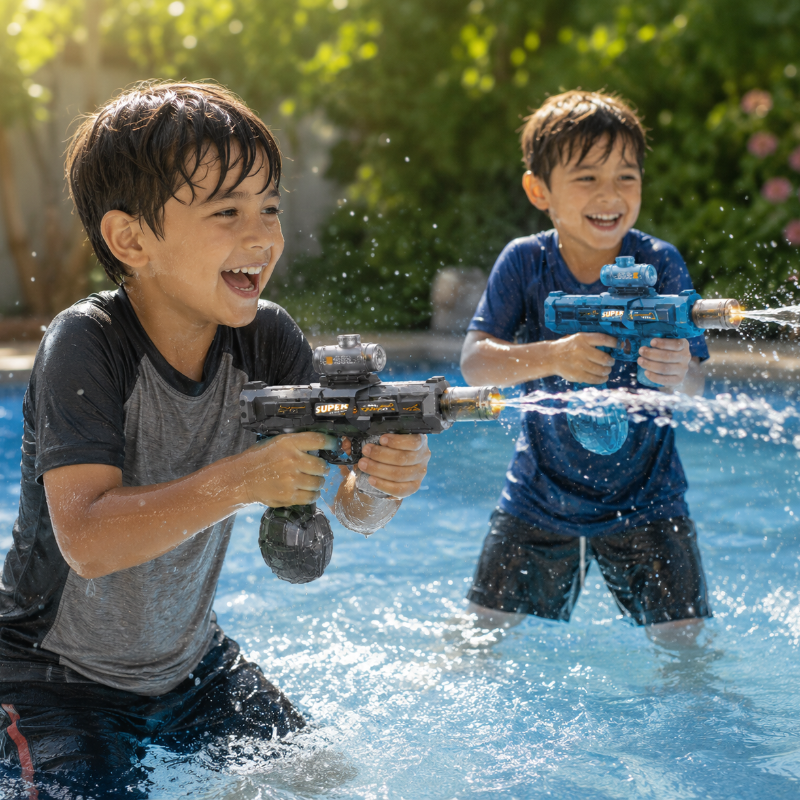 Automatic Water Blaster – Activo e interactivo – Pistola de agua