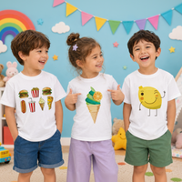 Thumbnail for Boys & Girls Summer Tee – Cómoda y divertida: camiseta infantil con un estampado alegre