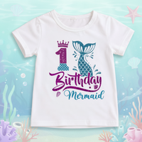 Thumbnail for Birthday Graphic Tee – Bonita y ligera – Camiseta infantil de cumpleaños