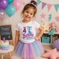 Thumbnail for Birthday Graphic Tee – Bonita y ligera – Camiseta infantil de cumpleaños