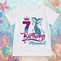 Thumbnail for Birthday Graphic Tee – Bonita y ligera – Camiseta infantil de cumpleaños
