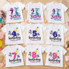 Birthday Graphic Tee – Bonita y ligera – Camiseta infantil de cumpleaños