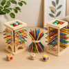 Wooden Stick Battle Game – Razonamiento e Interacción – Juego de mesa estratégico