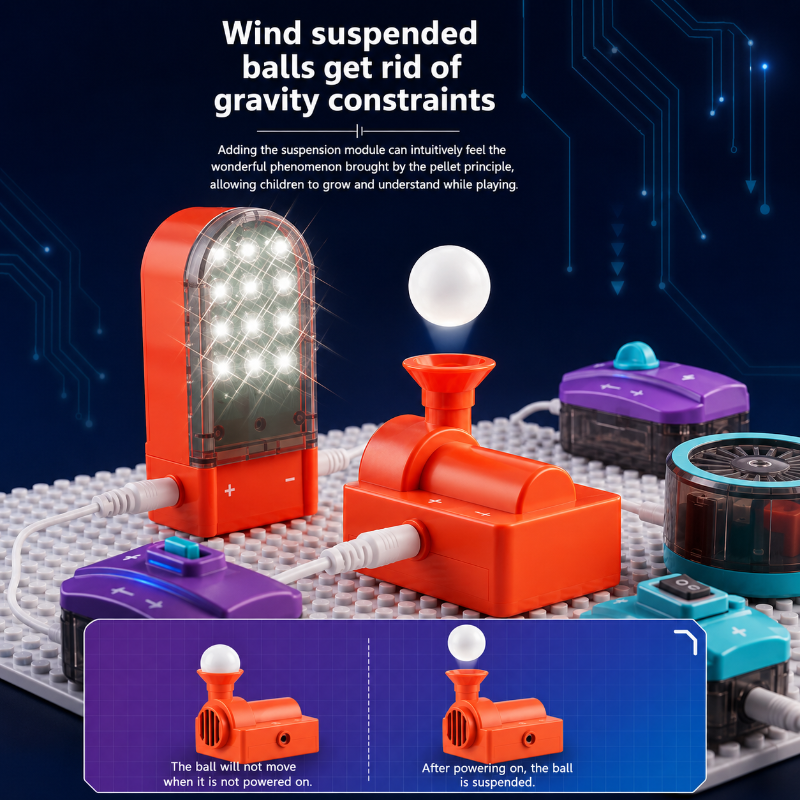STEM Electronic Building Kit – Educativo y técnico – Set de experimentos de circuitos