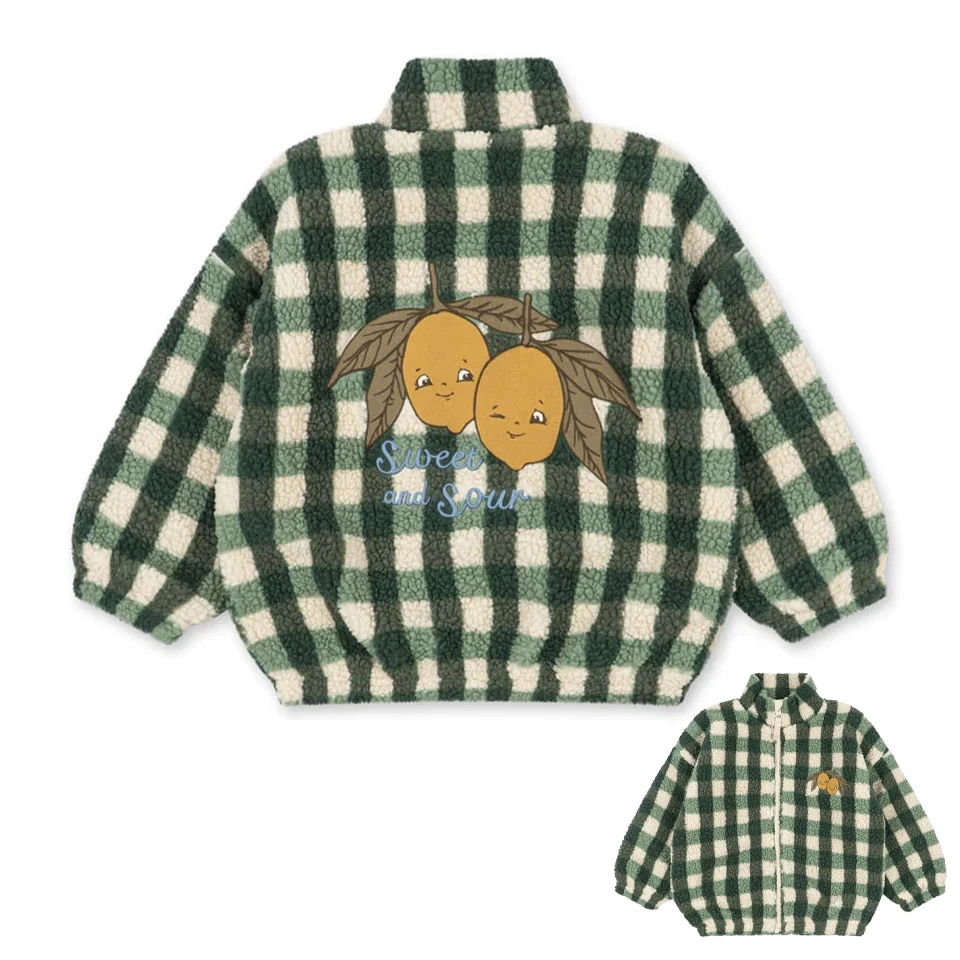 WarmHug – Cómoda y moderna: chaqueta de forro polar para niños con estampados divertidos