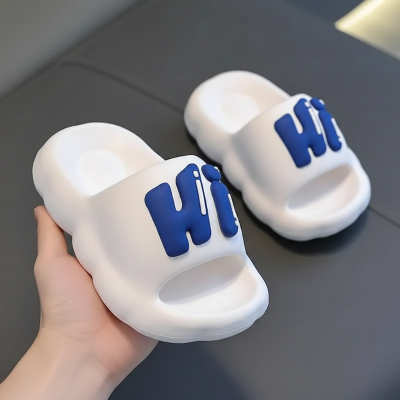 CloudWalk – Cómodas y antideslizantes – Chanclas infantiles «Hi»