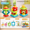 Pyramid Stacking Blocks – Motricidad y creatividad – Juego de bloques apilables