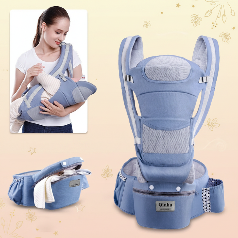 CozyCarry – Práctico y ajustable: portabebés 3 en 1