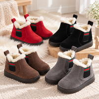 Thumbnail for SnowySteps – Cálidas y suaves: botitas de invierno para bebé con forro de felpa