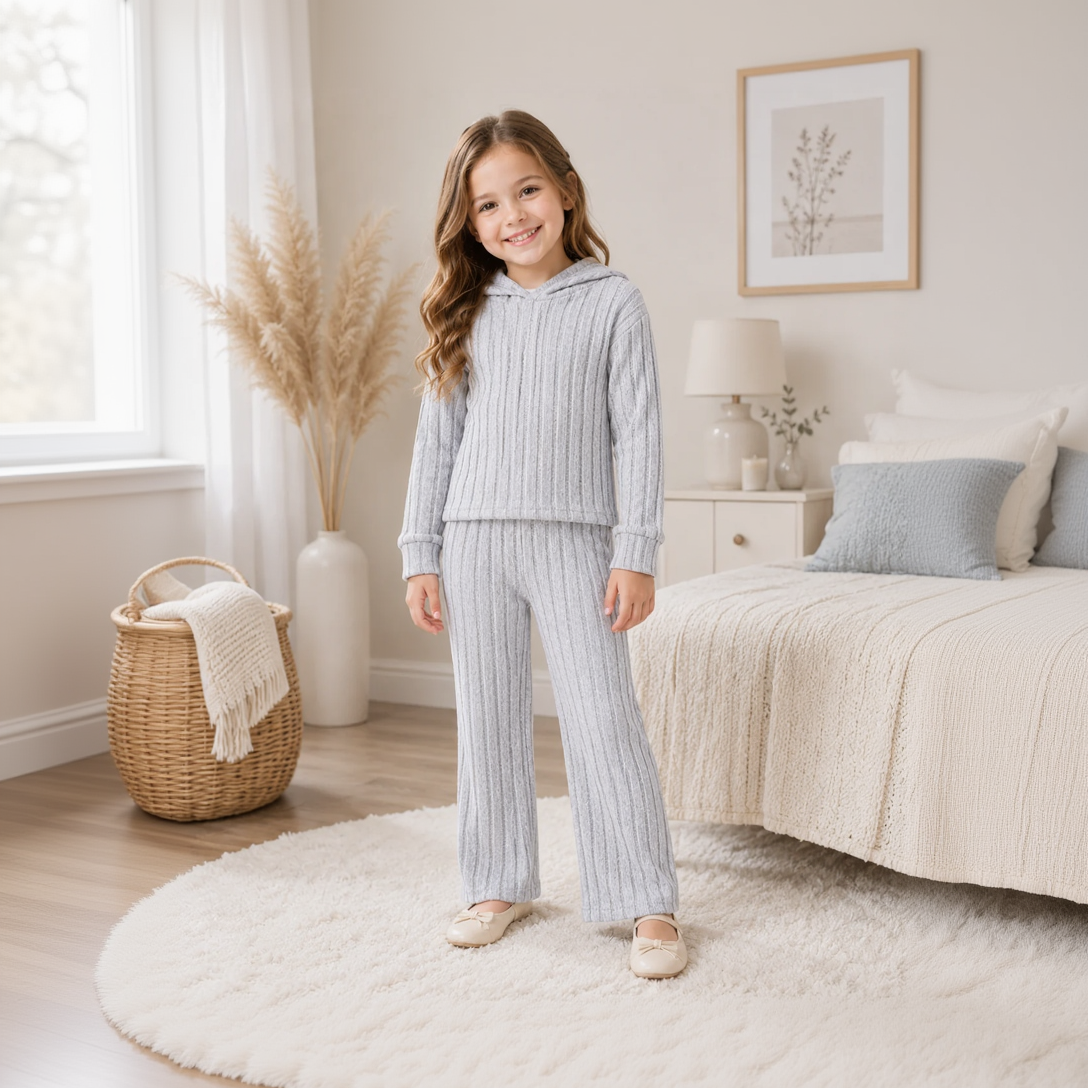 Mini Fashion™ - Suave y cálido - Chándal con capucha