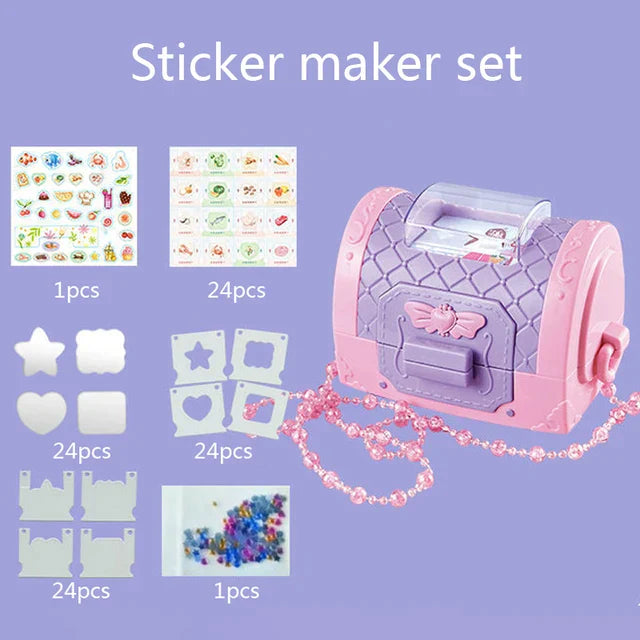 3D Glitter Sticker Machine™ - Festival de la Creatividad - Máquina de pegatinas de purpurina 3D