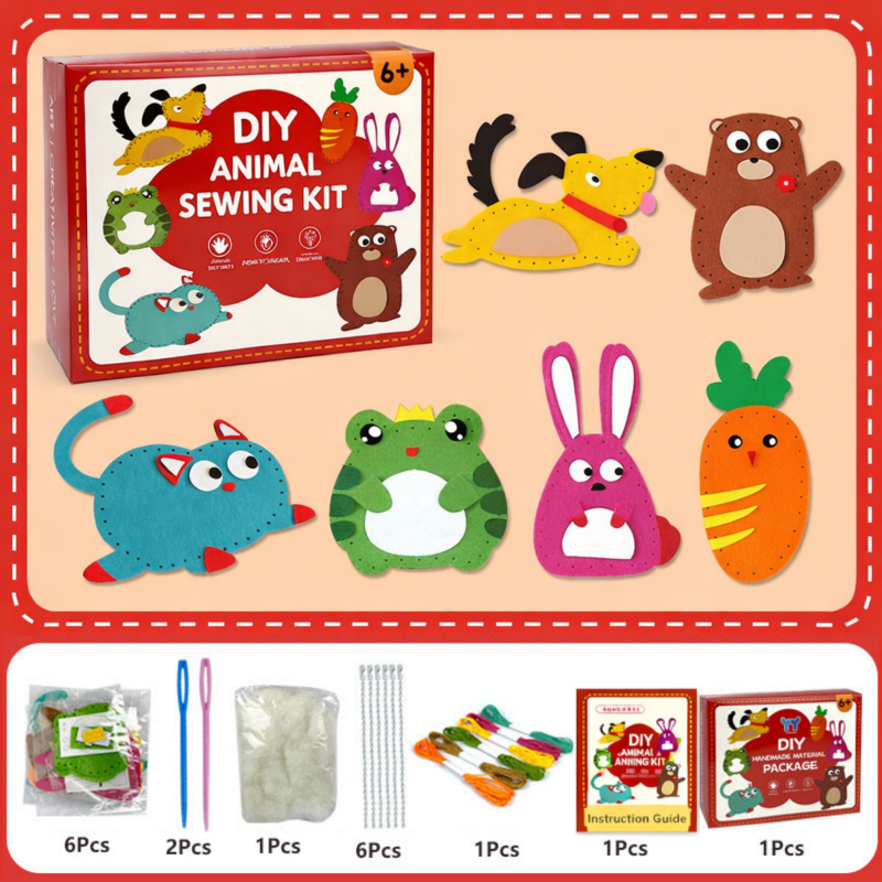 HappyStitches – Creativo y educativo – Set de costura lúdico