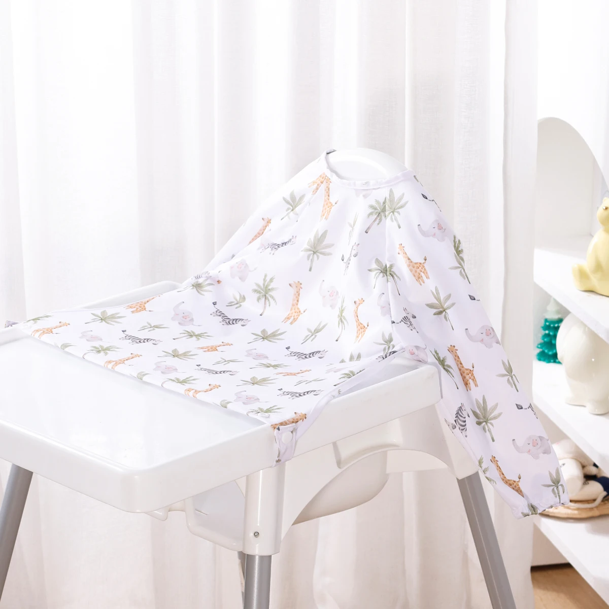 MessyFree – Impermeable y práctico: delantal para bebés de manga larga