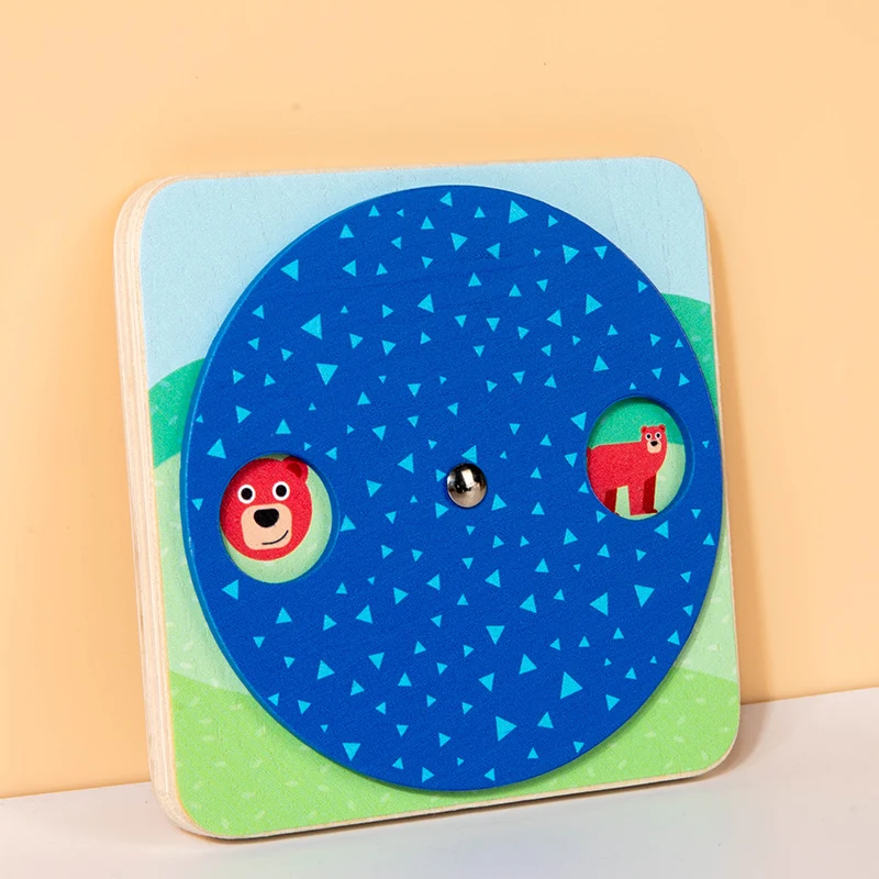 TinySkills – Creativo y educativo – Tablero magnético Montessori «Busy Board»