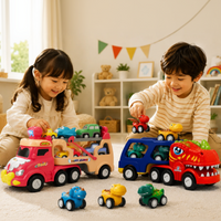 Thumbnail for DinoDrive – Creativo y aventurero – Set de juego «Camión 5 en 1»
