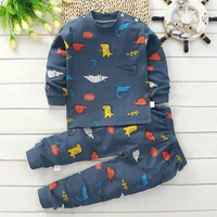 Thumbnail for SleepBuddy – Suave y cómodo – Conjunto de pijama infantil de manga larga