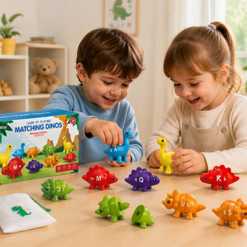 EduDino – Interactivo y creativo: el alfabeto, las formas y los números con dinosaurios