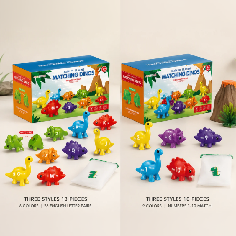 EduDino – Interactivo y creativo: el alfabeto, las formas y los números con dinosaurios