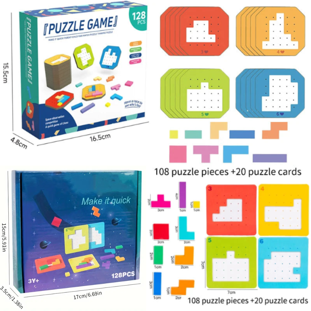 Tangram Puzzle™ - Rompecerebros - Piensa Puzzle