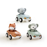 Thumbnail for AnimalRide – Divertido y adorable – Coches de animales de silicona (3 unidades)