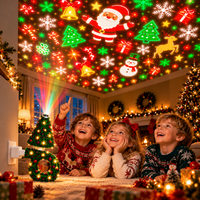 Thumbnail for HolidayBeam – Festivo y acogedor: proyector navideño USB con patrones de luz