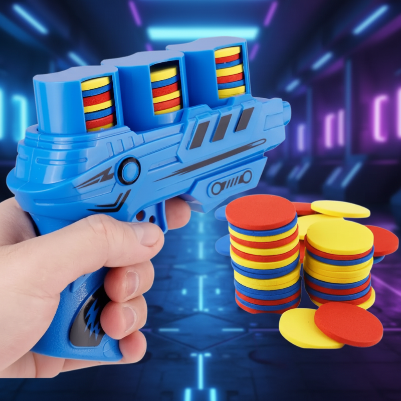 FunGun – Seguro y educativo – Set de juego de tiro con espuma