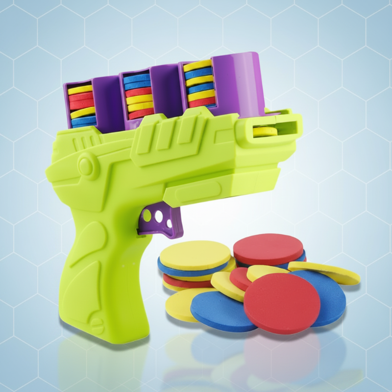 FunGun – Seguro y educativo – Set de juego de tiro con espuma