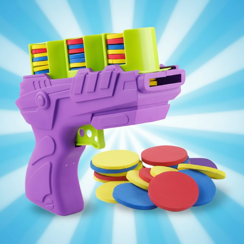 FunGun – Seguro y educativo – Set de juego de tiro con espuma