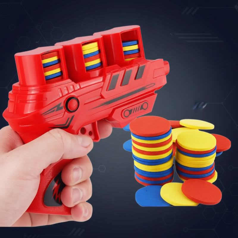 FunGun – Seguro y educativo – Set de juego de tiro con espuma