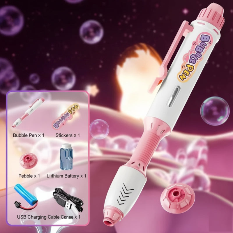 Fun Bubble Maker Pen – Lúdico y educativo – Bolígrafo de burbujas