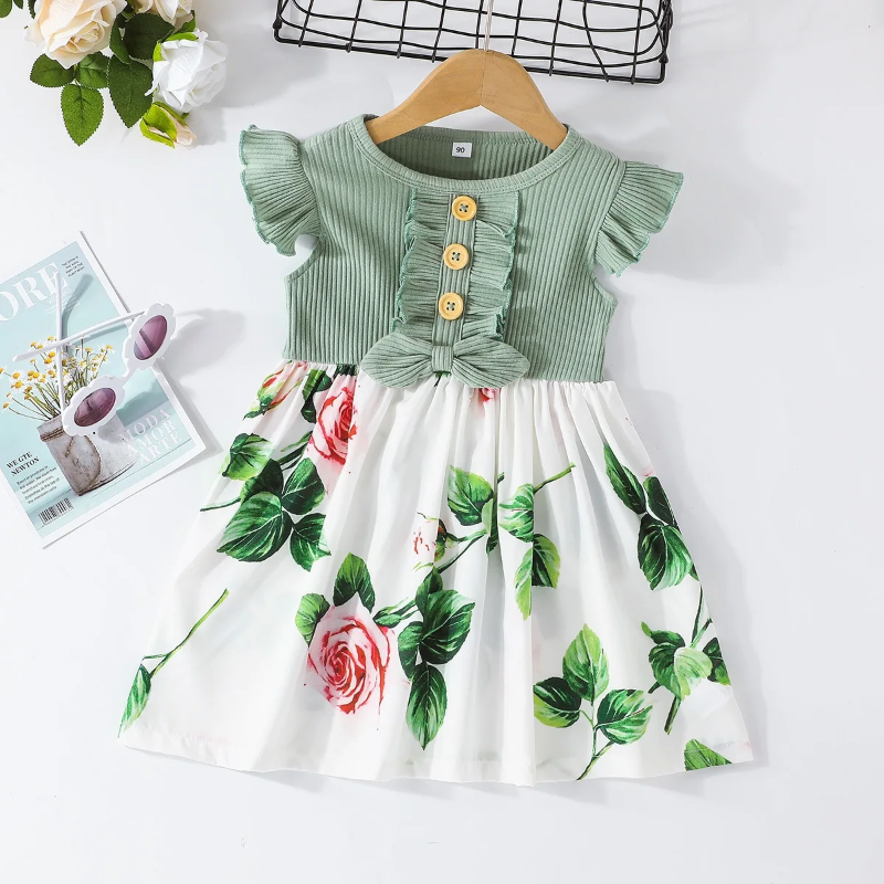 Garden Dress – Verano y frescura – Vestido floral para niñas