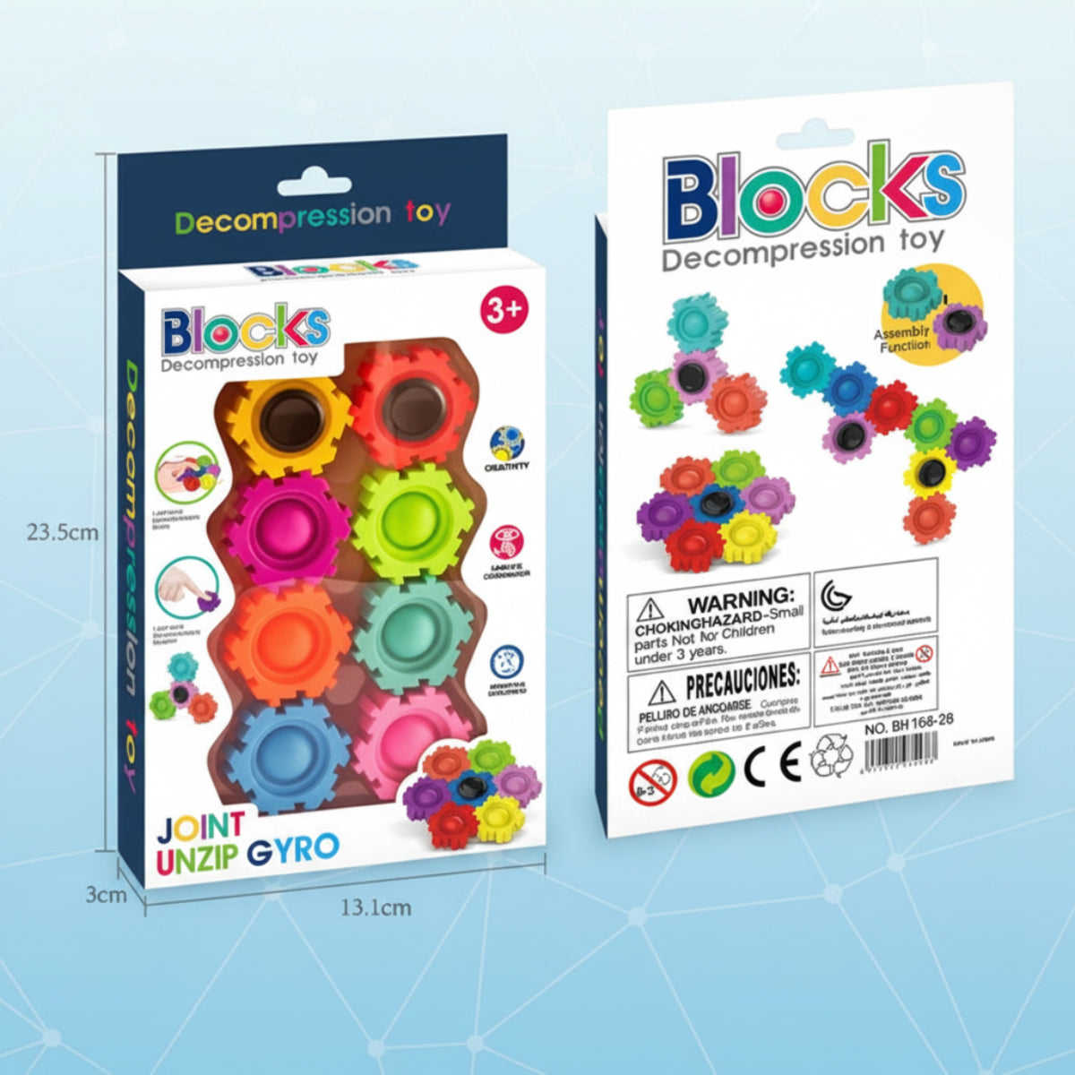 GearSpin – Educativo e interactivo – Juguetes para aliviar el estrés