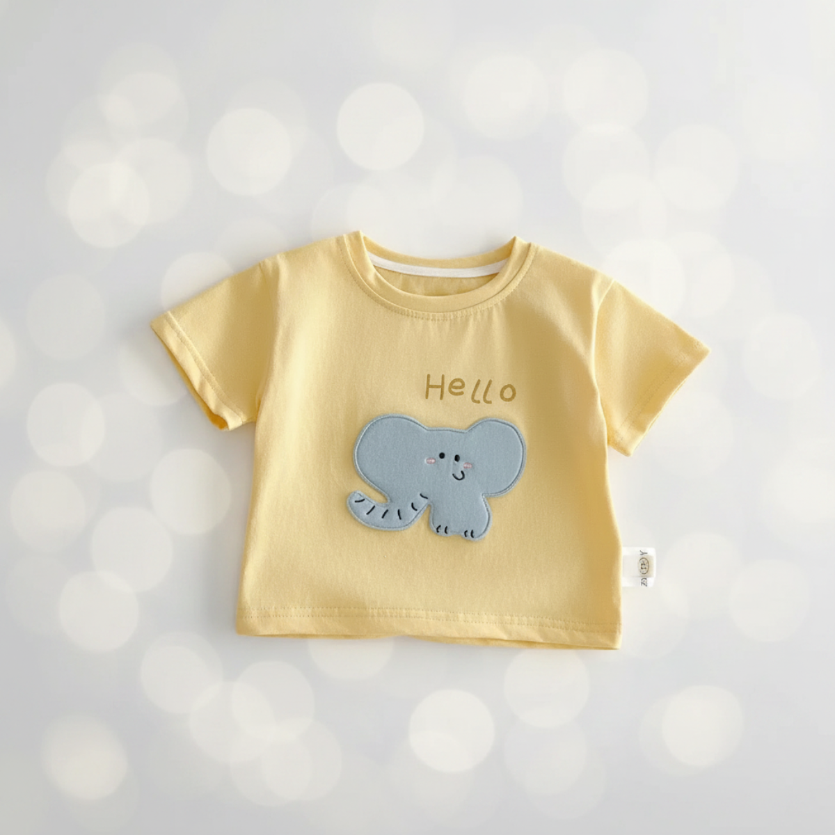 LittlePatch – Dibujos animados y diversión  – Camiseta infantil con parches de dibujos animados