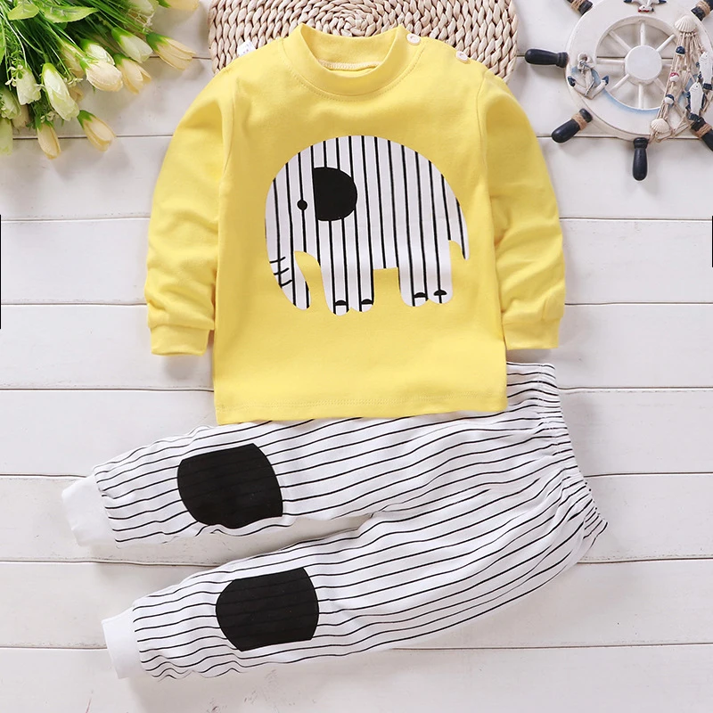 SleepBuddy – Suave y cómodo – Conjunto de pijama infantil de manga larga