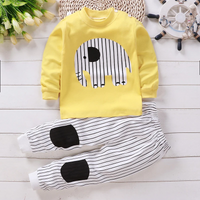 Thumbnail for SleepBuddy – Suave y cómodo – Conjunto de pijama infantil de manga larga