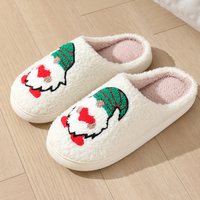 Thumbnail for Northern Lights Kids - Cálido y festivo - Pantuflas de felpa con motivos navideños