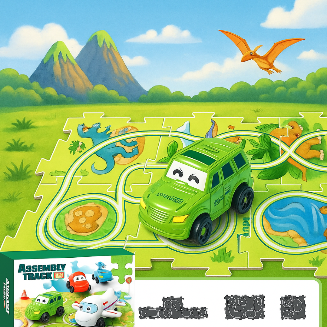 Car Track™ - Construir y jugar - Pista de coches armable
