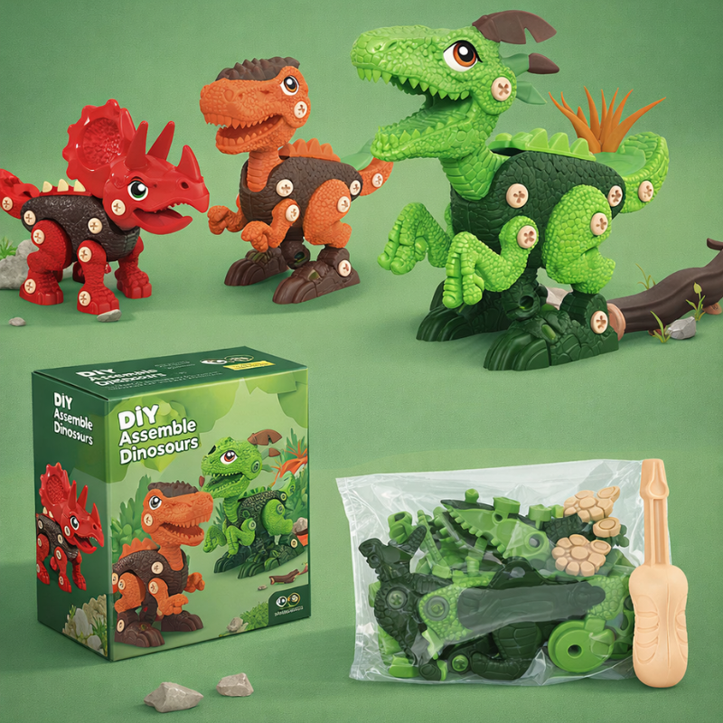 JurassicDrill – Cool & Speels – Set de manualidades Dino