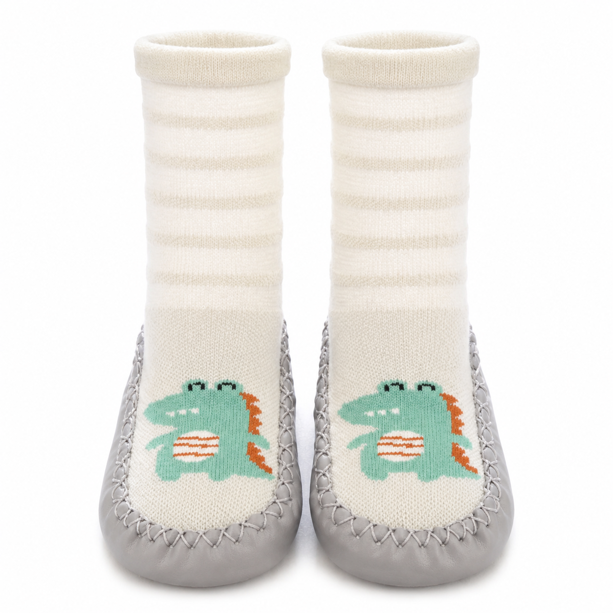 Toddler Non-slip Socks™ - Steps in Style - Calcetines con suela y estampado animal