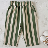 Thumbnail for SoftStripe – Suaves y cómodos: pantalones para bebé con diseño a rayas
