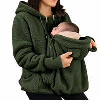 Thumbnail for MamaNest – Cálido y práctico: chaqueta 2 en 1 para mamá y bebé