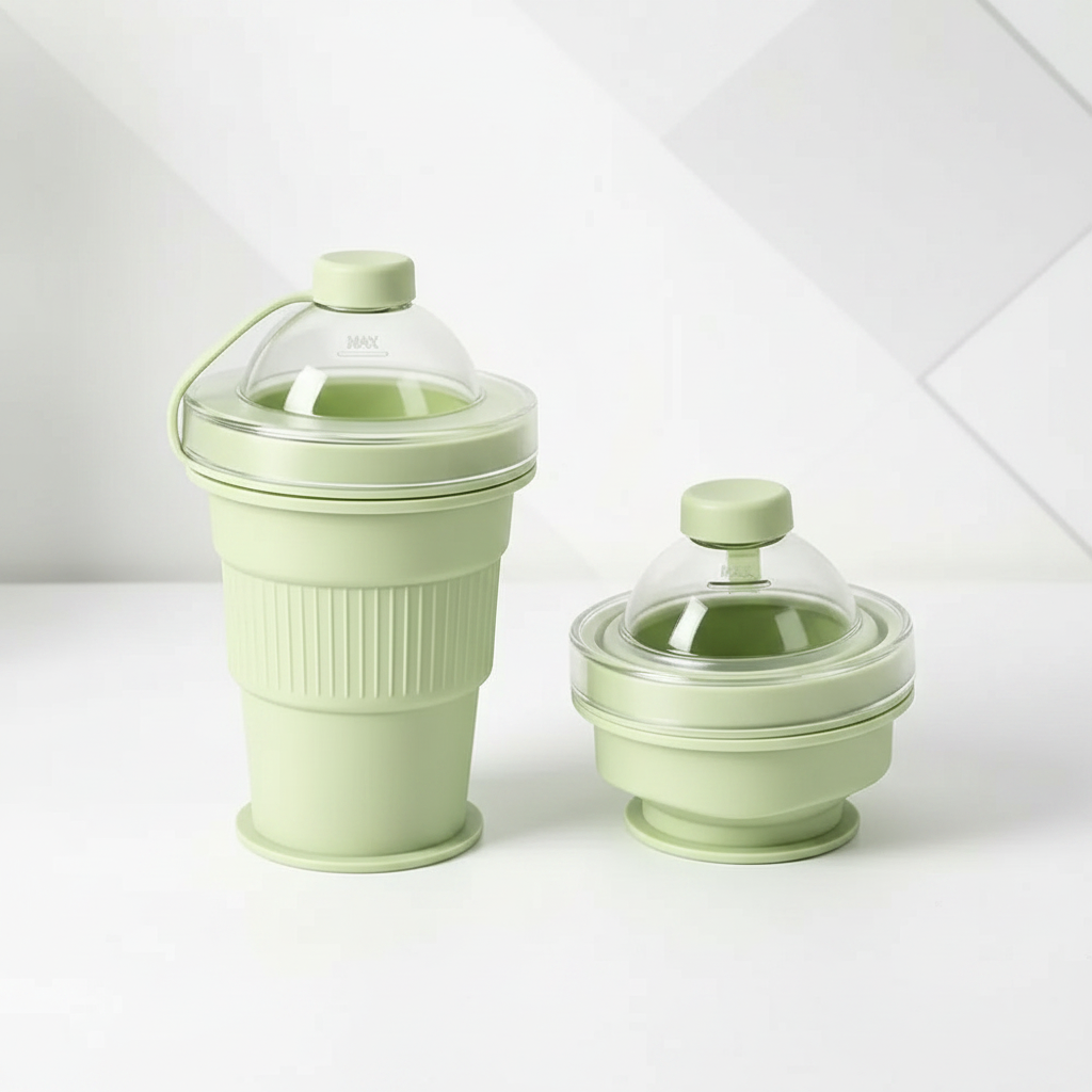 FlexiCup – Práctico y portátil: vaso plegable de silicona