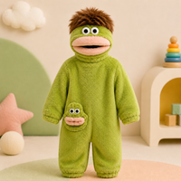 Thumbnail for LittleMonster – Cómodo y adorable: mono infantil con un divertido diseño de monstruo