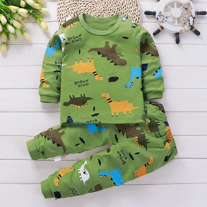 SleepBuddy – Suave y cómodo – Conjunto de pijama infantil de manga larga