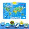 LittleExplorers – Aprender y jugar – Mapa mundial de animales
